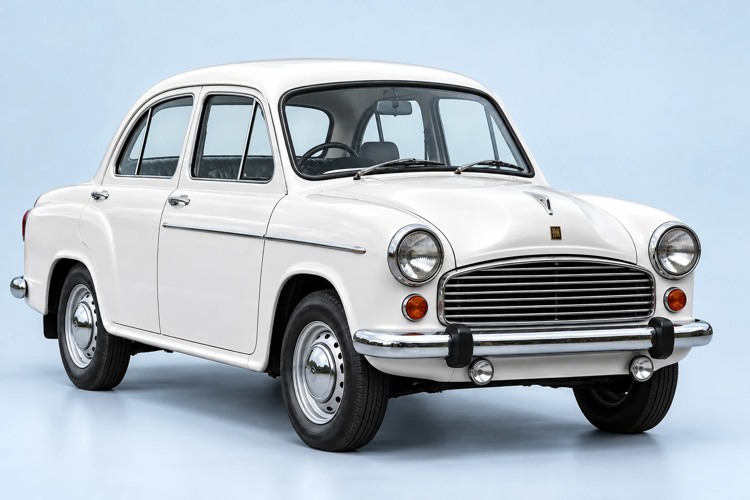 Studio illustration of Hindustan Ambassador Nova